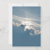 RIPおもしろい青少年30歳の誕生日パーティー葬儀 招待状 (裏面)