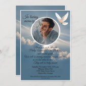 RIPおもしろい青少年30歳の誕生日パーティー葬儀 招待状 (正面/裏面)