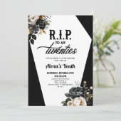 RIPから私の20代のフローラ30歳の誕生日パーティー 招待状 (スタンド正面)