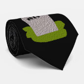 RIPが初期の墓地ノベルティTIeに ネクタイ (ロール)