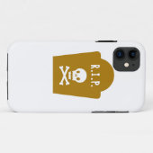 RIPスカル Case-Mate iPhoneケース (裏面(横))