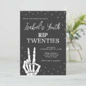 RIPティーンズハロウィーン誕生日 招待状 (スタンド正面)