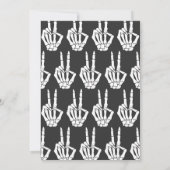 RIPティーンズハロウィーン誕生日 招待状 (裏面)