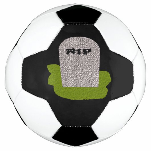 RIPトンムストーンサッカーボール サッカーボール (正面)