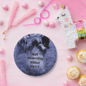 RIPネット中立墓石 ペーパープレート (パーティー)