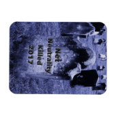 RIPネット中立墓石 マグネット (横)