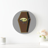 『RIPハロウィン棺』 ラージ壁時計 (ホーム)