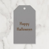 RIPハロウィーンのドゥームの棺 ギフトタグ (裏面)