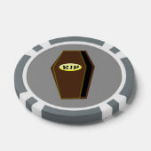RIPハロウィーンのドゥームの棺 ポーカーチップ (シングル)