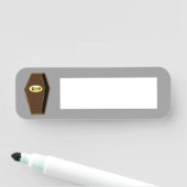 RIPハロウィーンのドゥームの棺 名札 (インサイチュ)