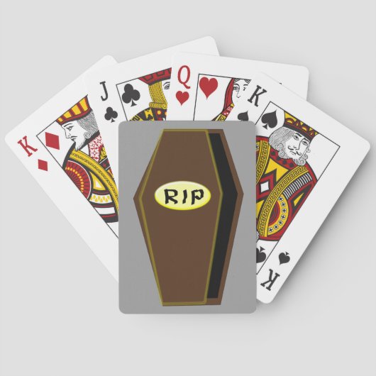 RIPハロウィーンの棺のドゥームトランプ トランプ (裏面)