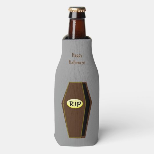 RIPハロウィーン棺のドームボトルクール ボトルクーラー (ボトル正面)