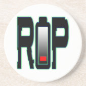 RIPバッテリサンドストーンコースター コースター (正面)