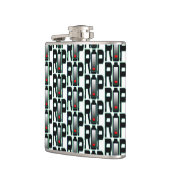 RIPバッテリビニールフラッ包まれたク フラスク (左)