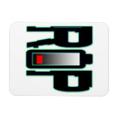 RIPバッテリフレキシブルフォトマグネット マグネット (横)