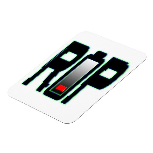 RIPバッテリフレキシブルフォトマグネット マグネット (左側)