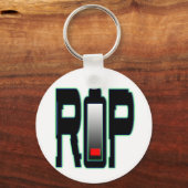 RIPバッテリボタンキーチェーン キーホルダー (裏面)