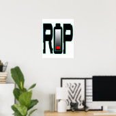 RIPバッテリポスター ポスター (ホームオフィス)