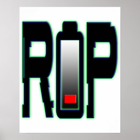 RIPバッテリポスター ポスター (正面)