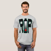 RIPバッテリーメンズベーシックTシャツ Tシャツ (正面フル)