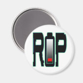 RIPバッテリ円磁石 マグネット (正面/裏面)