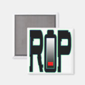 RIPバッテリ角磁石 マグネット (正面/裏面)