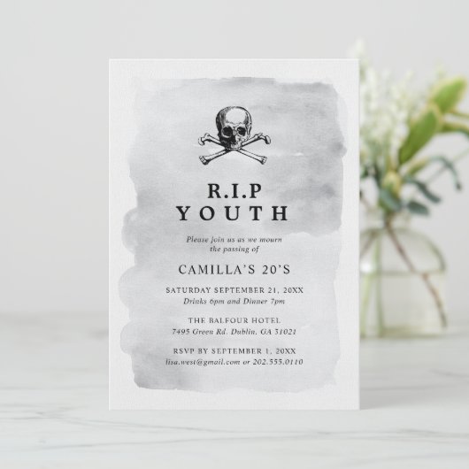 RIPユース招待状 招待状 (スタンド正面)