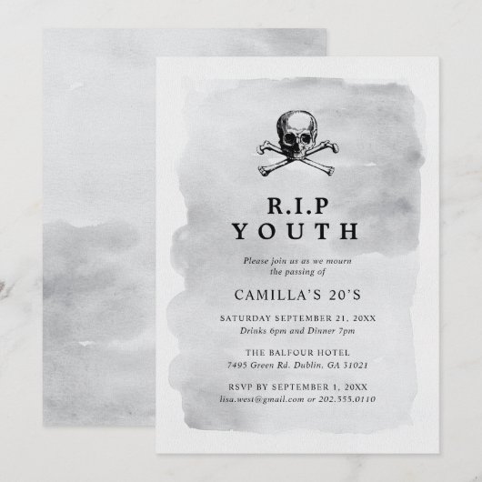 RIPユース招待状 招待状 (正面/裏面)