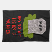 RIP墓石キッチンタおもしろいオル キッチンタオル (横)