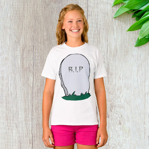 RIP墓石墓地Tシャツ Tシャツ