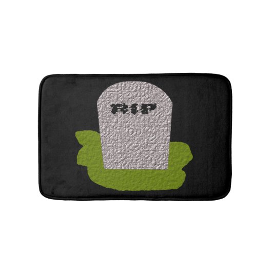 RIP墓石風呂マット バスマット (正面)