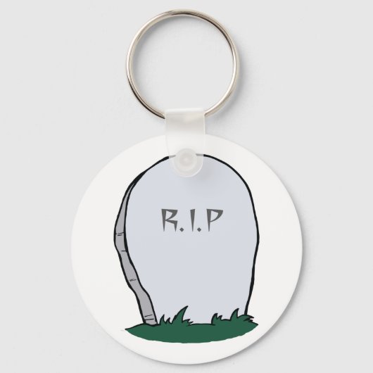 RIP墓石 キーホルダー (裏面)