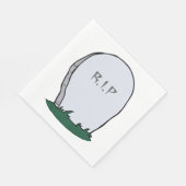 RIP墓石 スタンダードランチョンナプキン (角)