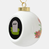 RIP廃棄オーナメント セラミックボールオーナメント (右)
