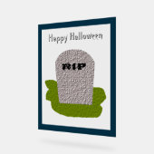 RIP廃棄カスタム石 アクリルサイン (傾斜)