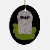 RIP廃棄ハッピーハローウィンカスタム セラミックオーナメント (右)