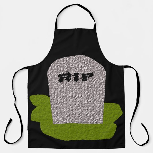 RIP廃棄ハロウィーン エプロン (正面)