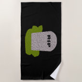 RIP廃棄ビーチタオル ビーチタオル (正面)