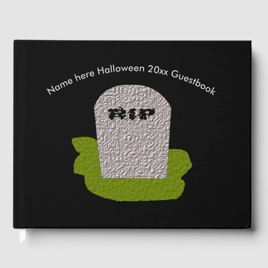 RIP廃棄(TOMBSTONE)ゲストブック ゲストブック (正面)