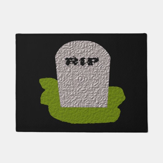 RIP廃棄(TOMBSTONE)形式 ドアマット (正面)