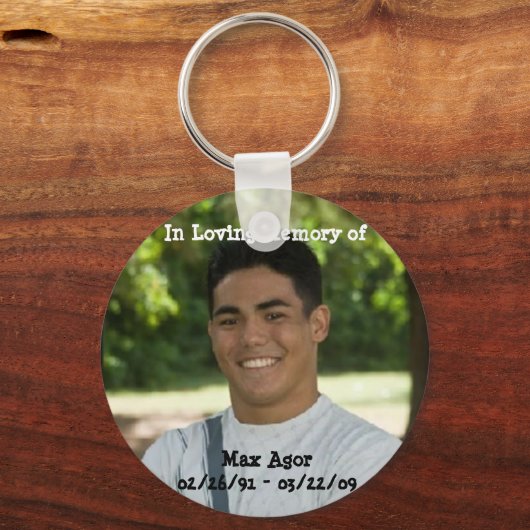 RIP最大 キーホルダー (正面)