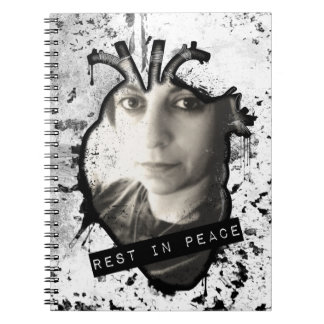 RIP解剖学的ハートメモリブック ノートブック