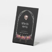 RIP青少年パーティードリンクのテーブル記号 台座サイン (正面)