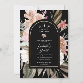 RIP青春 30歳誕生日パーティー 招待状