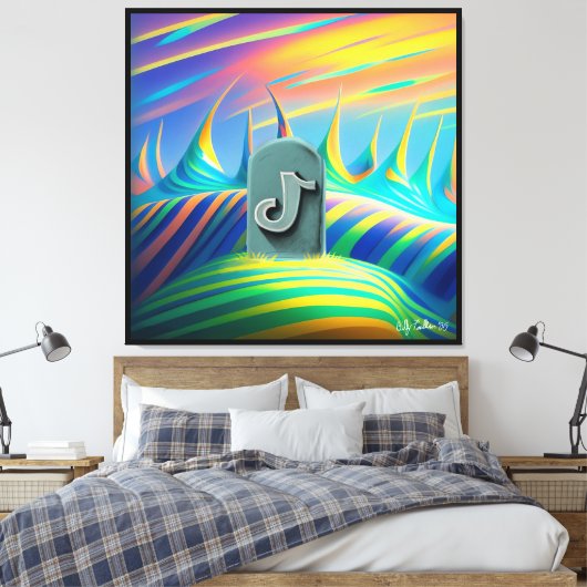 RiP キャンバスプリント (インサイチュ (寝室))