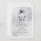 RIP 20の招待状 招待状 (正面)