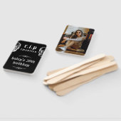 RIP 20代20代おもしろいスカル写真30歳の誕生日 ハンドファン (組立なし)