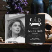 RIP 20代20代おもしろい葬儀30歳の誕生日の写真 招待状