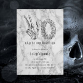 RIP 20年代20代おもしろいスカル葬儀30歳の誕生日 招待状