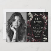 RIP 20歳私の30歳の誕生日に死 招待状 (正面)